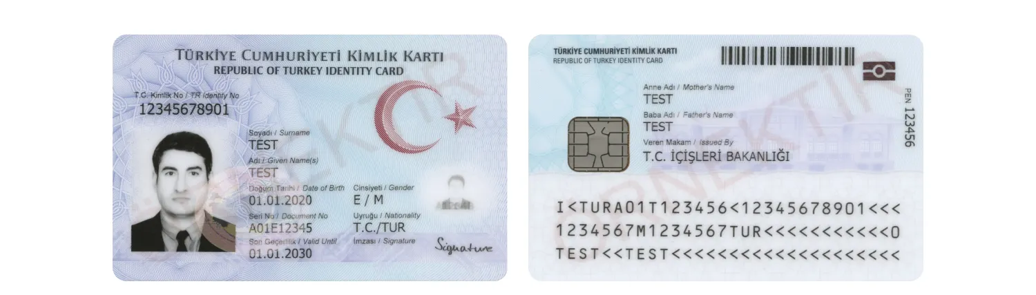 Türkiye's identity card