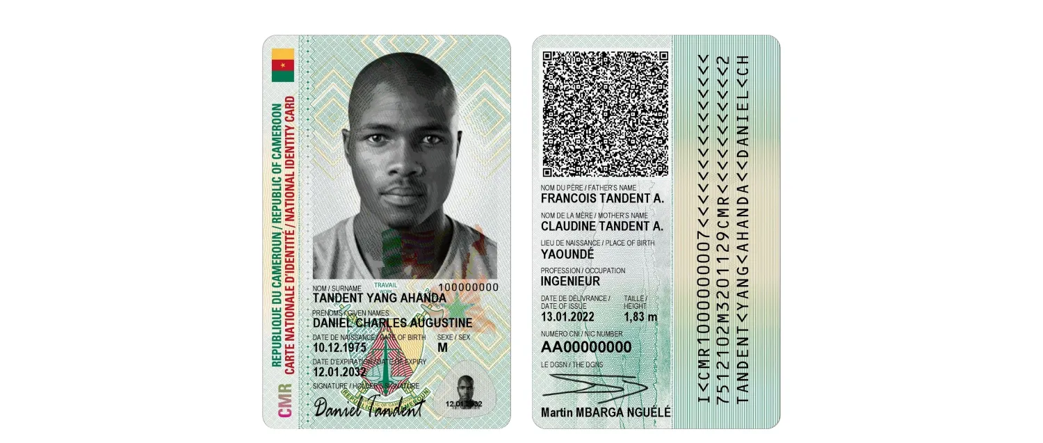 Cameroon’s identity card