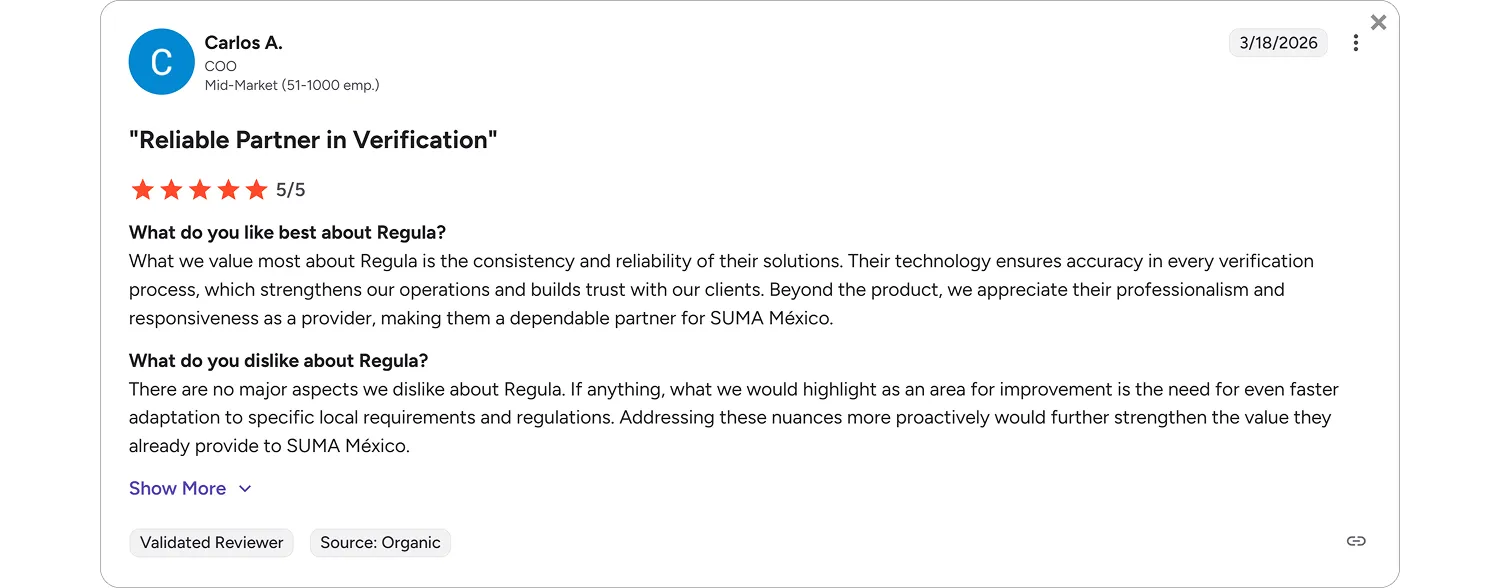 regula review