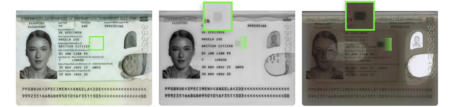 RFID chip in the UK passport