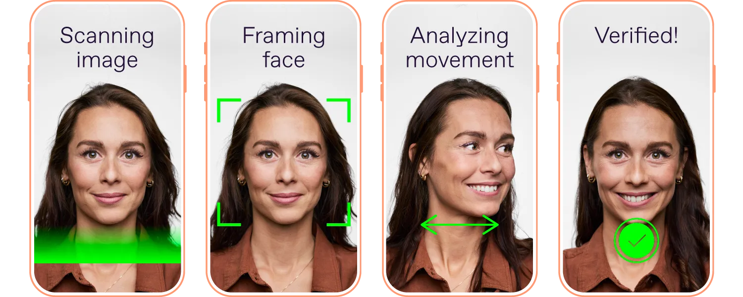 Active liveness check