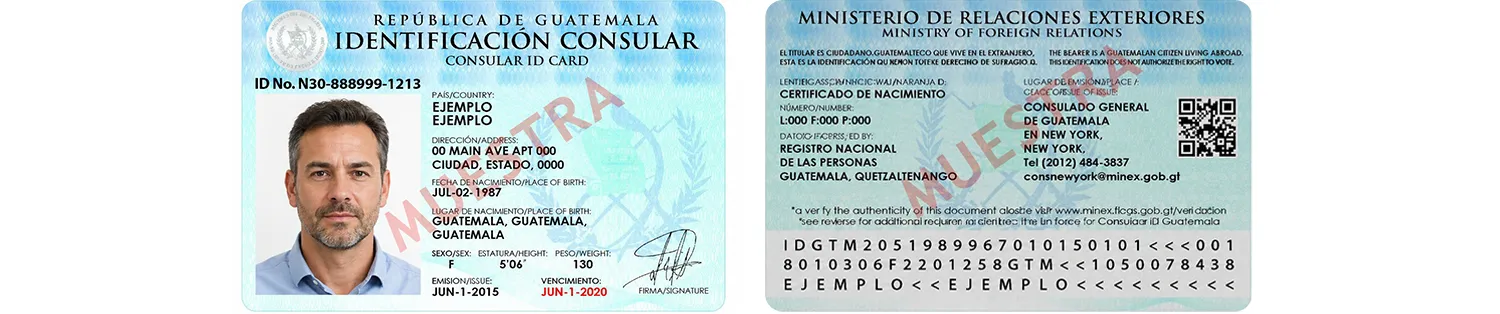 guatemala consular id card sample