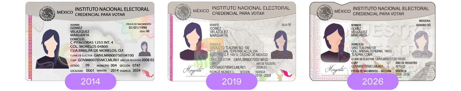 Mexican voter ID card serve as Mexican ID