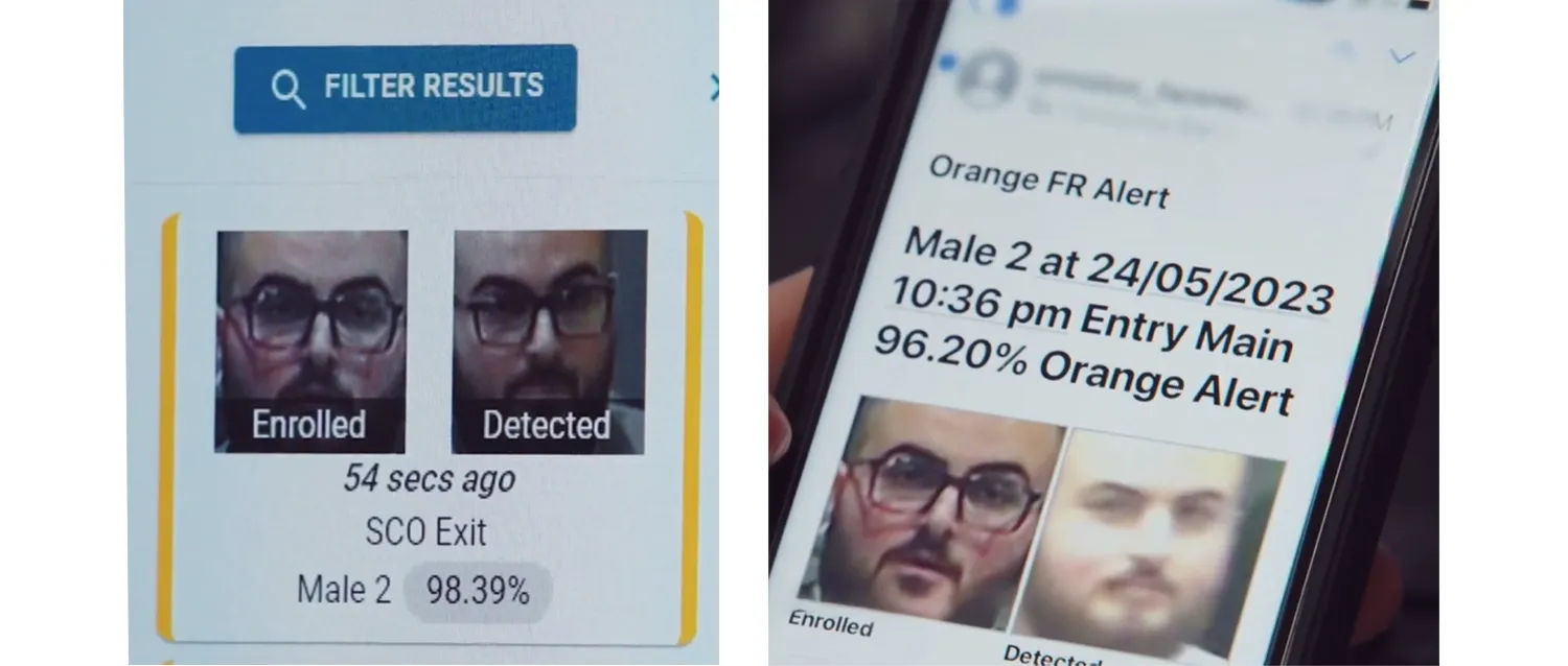 Foodstuffs North Island - face live monitoring