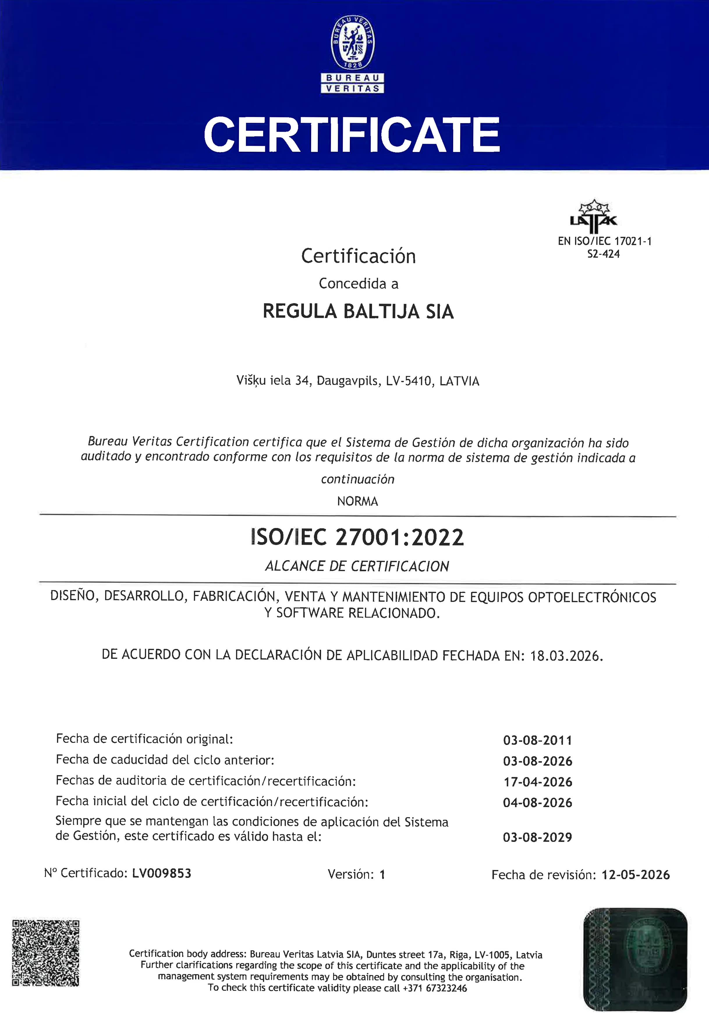 ISO/IEC 27001:2022