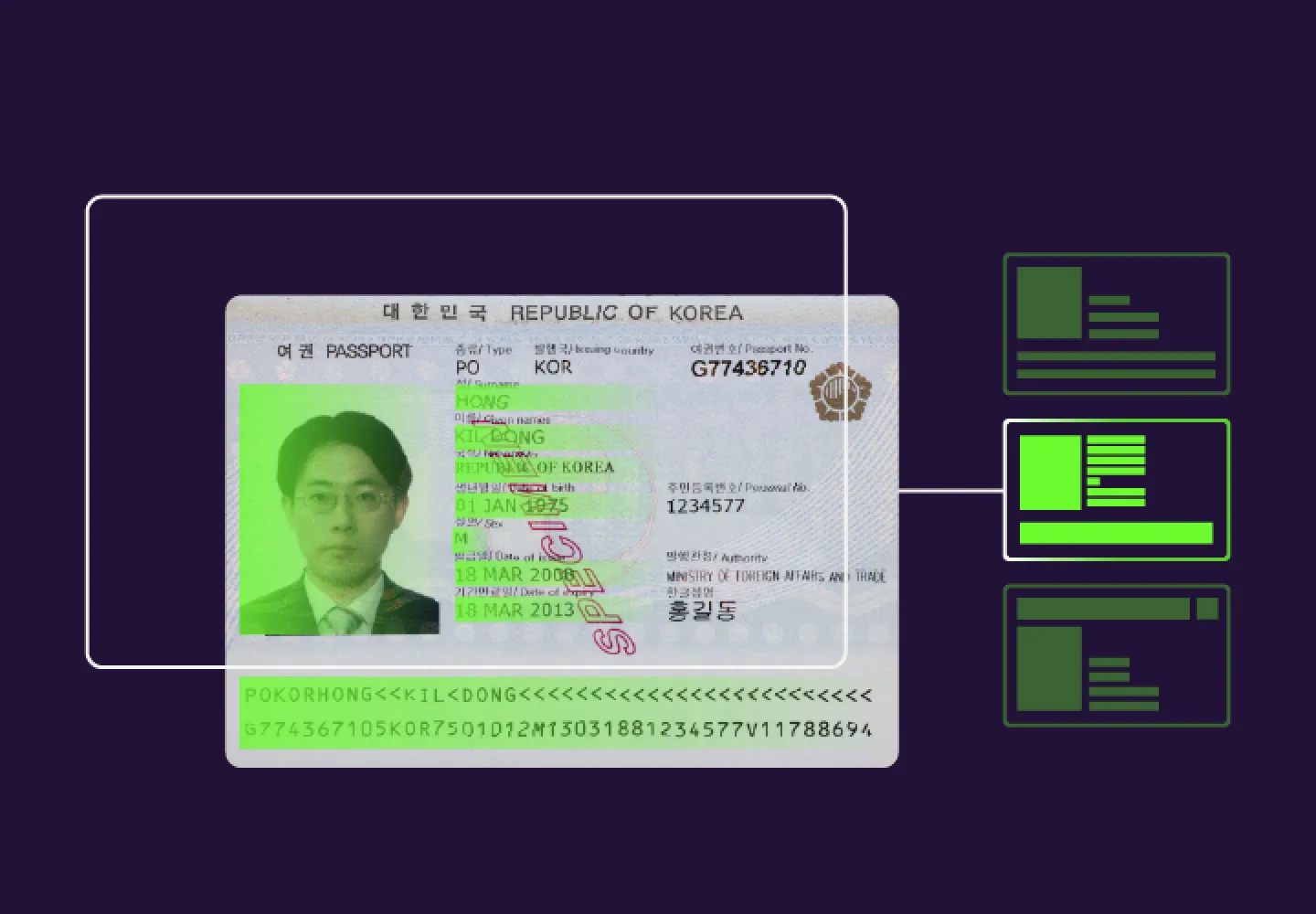 Automatische Erkennung des Dokumententyps